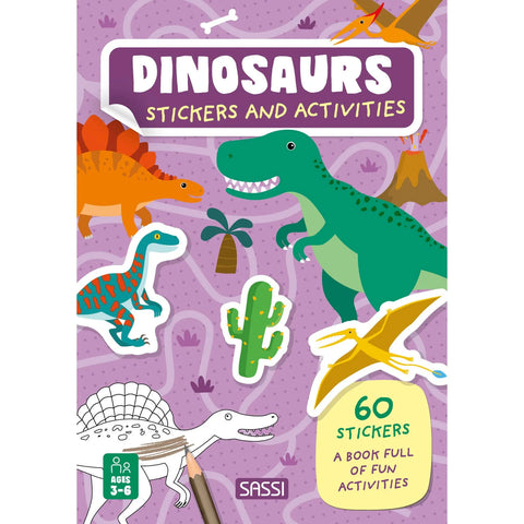 Dinosaurs Stickers & Activities Book