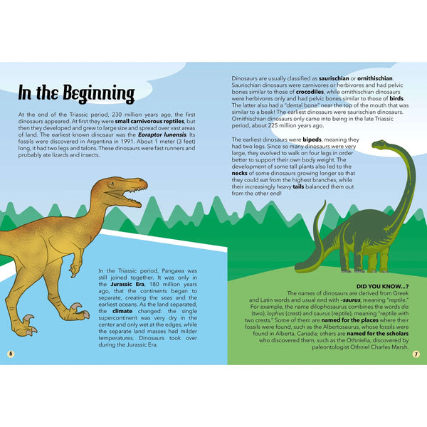 Travel, Learn And Explore - Dinosaurs