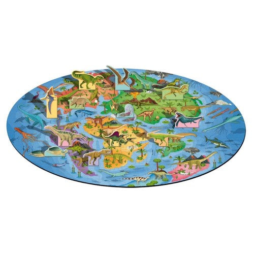 Travel Learn And Explore - The World Of Dinosaurs Puzzle
