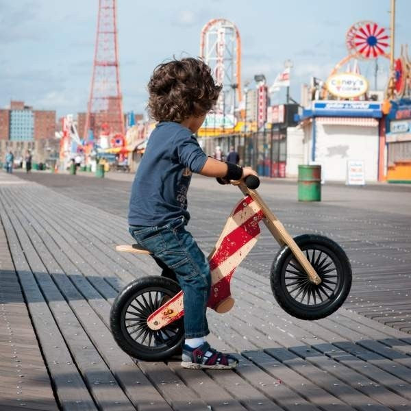 Kinderfeets Balance Bike - Retro Stars & Stripes