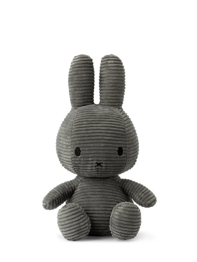 Miffy ECO Corduroy Grey 33cm
