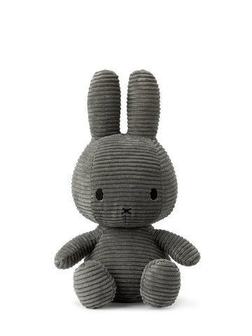 Miffy ECO Corduroy Grey 33cm