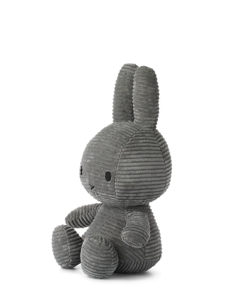 Miffy ECO Corduroy Grey 33cm