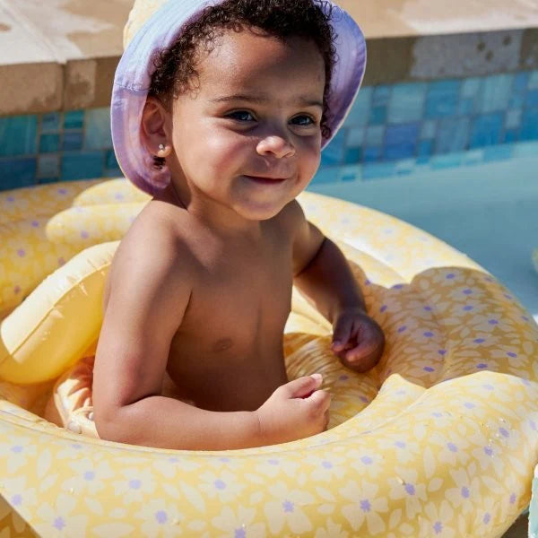 Inflatable Baby Swim Seat - Flowers