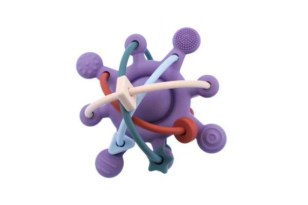 Sensory Space Rattle - Purple