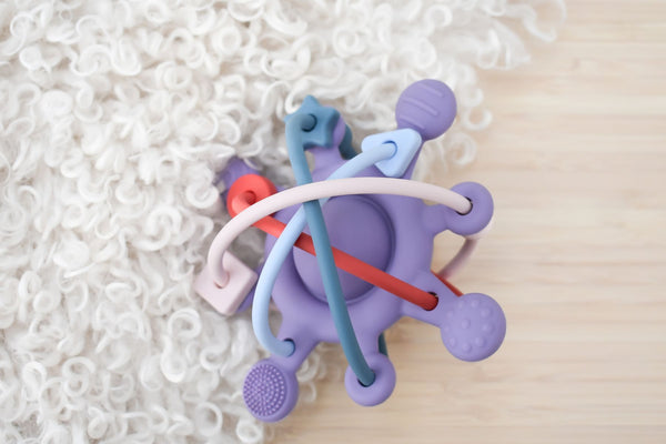 Sensory Space Rattle - Purple