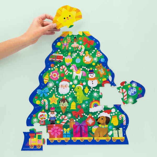 Christmas Tree Floor Puzzle