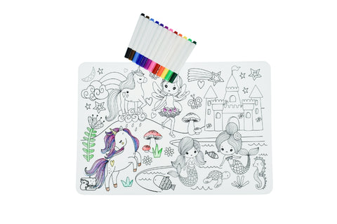 Reusable Silicone Mat - Enchanted Kingdom