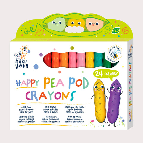 Pea Pod Crayons 24