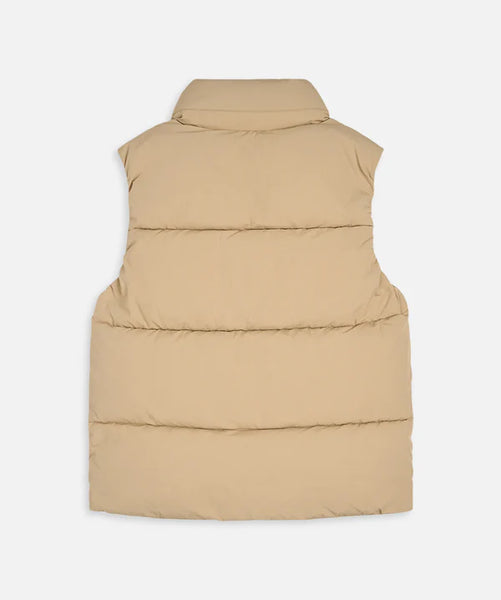 The Chester Puffer Vest - Washed Stone