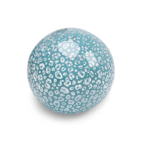 Inflatable Beach Ball - Transparent Leopard