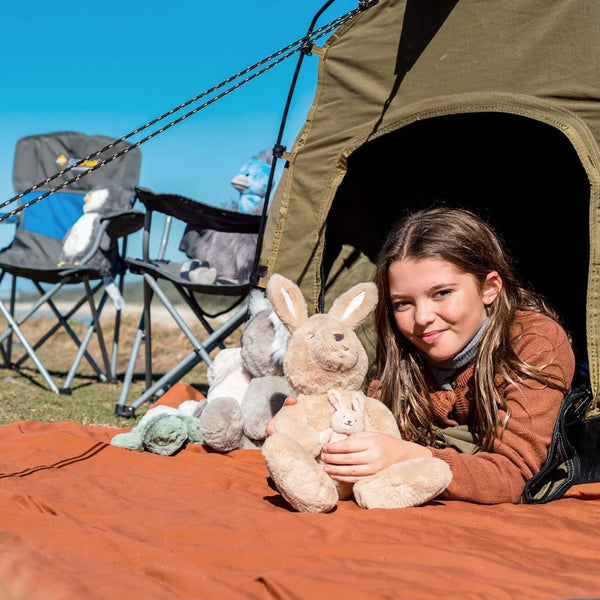 Kip Kangaroo & Baby Joey 43cm