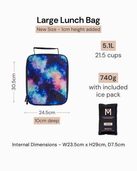 Large Insulated Lunch Bag - Jetset