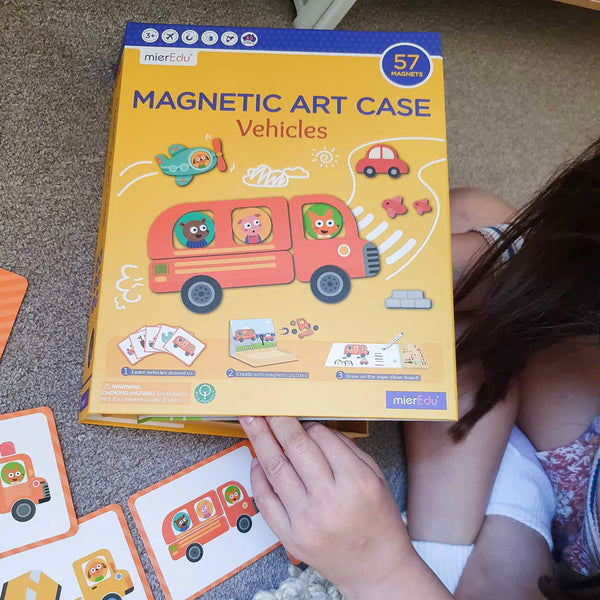 Magnetic Art Case - Vehicles