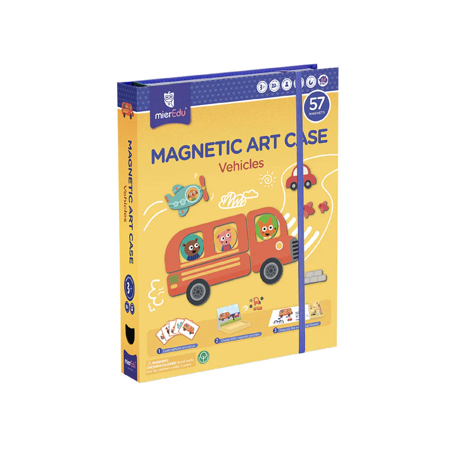 Magnetic Art Case - Vehicles