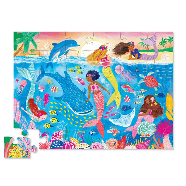 Mermaid Dreams Floor Puzzle