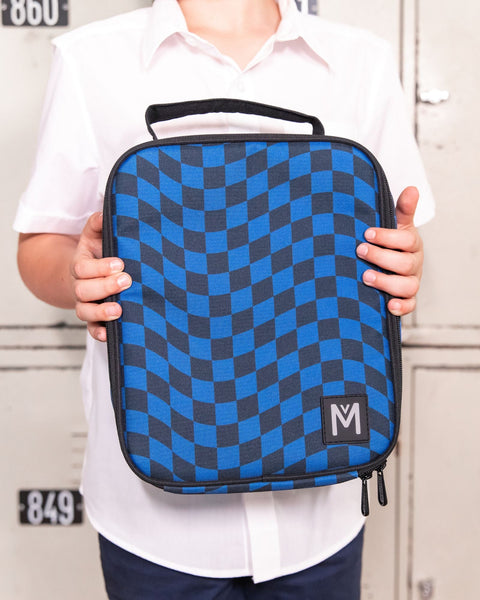 Retro Check Insulated Lunch Bag