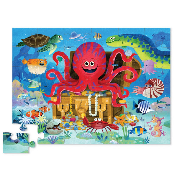 Octopus Treasure Floor Puzzle