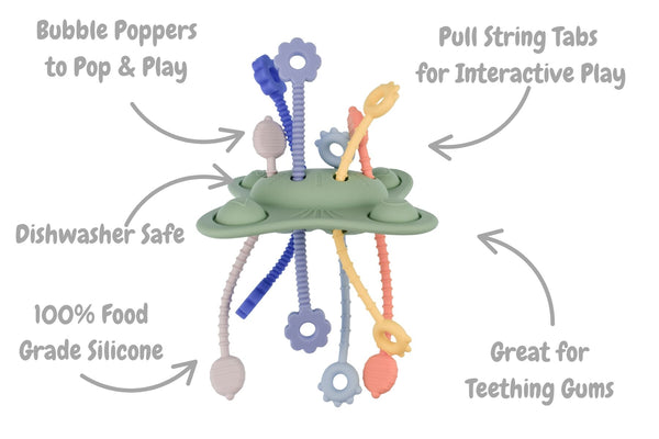 Pop & Pull Sensory Teether