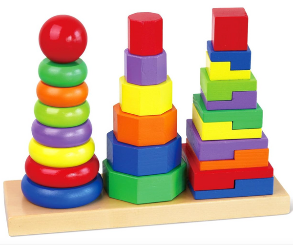 Geometric Stacking Tower