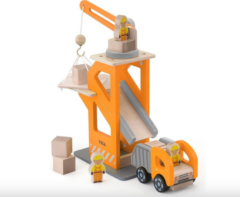 Crane Lift With Dumper