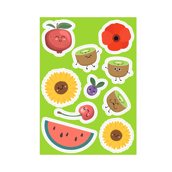 Summer Stickers & Activities Book