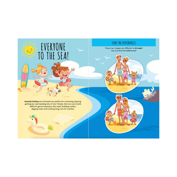 Summer Stickers & Activities Book