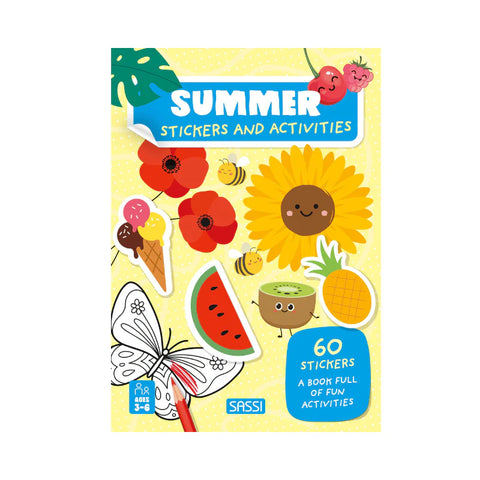 Summer Stickers & Activities Book