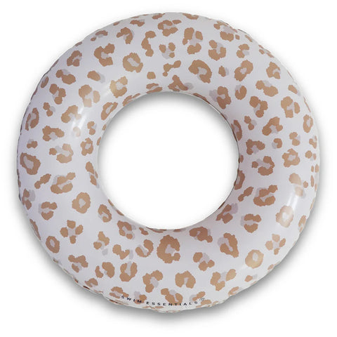 Swim Ring - Beige Leopard 90cm