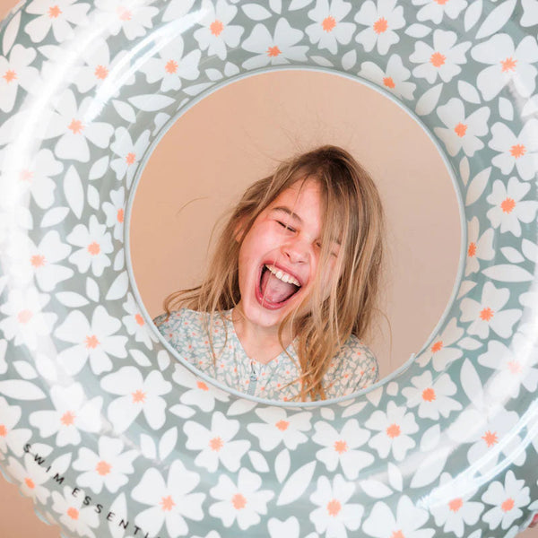 Swim Ring - Flowers 90cm