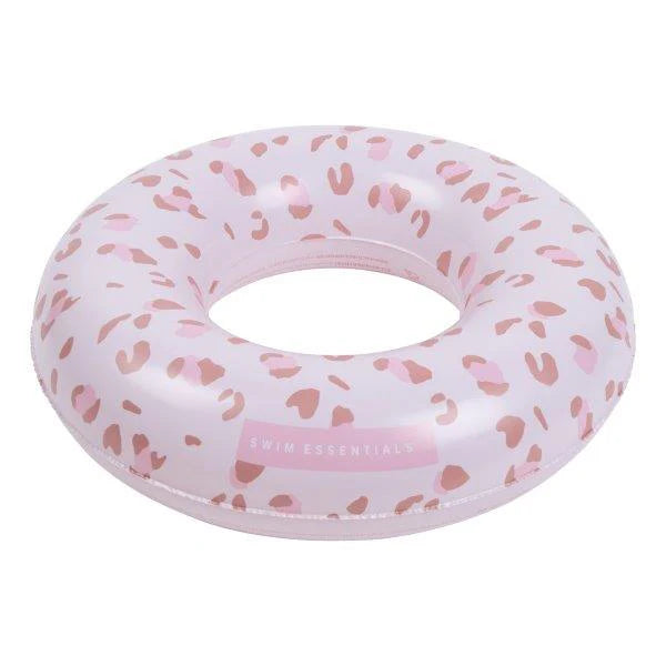 Swim Ring - Pink Leopard 55cm