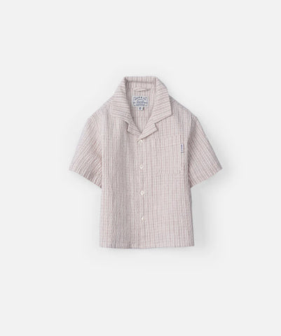 The Calesta Shirt - Buckwheat/Cream