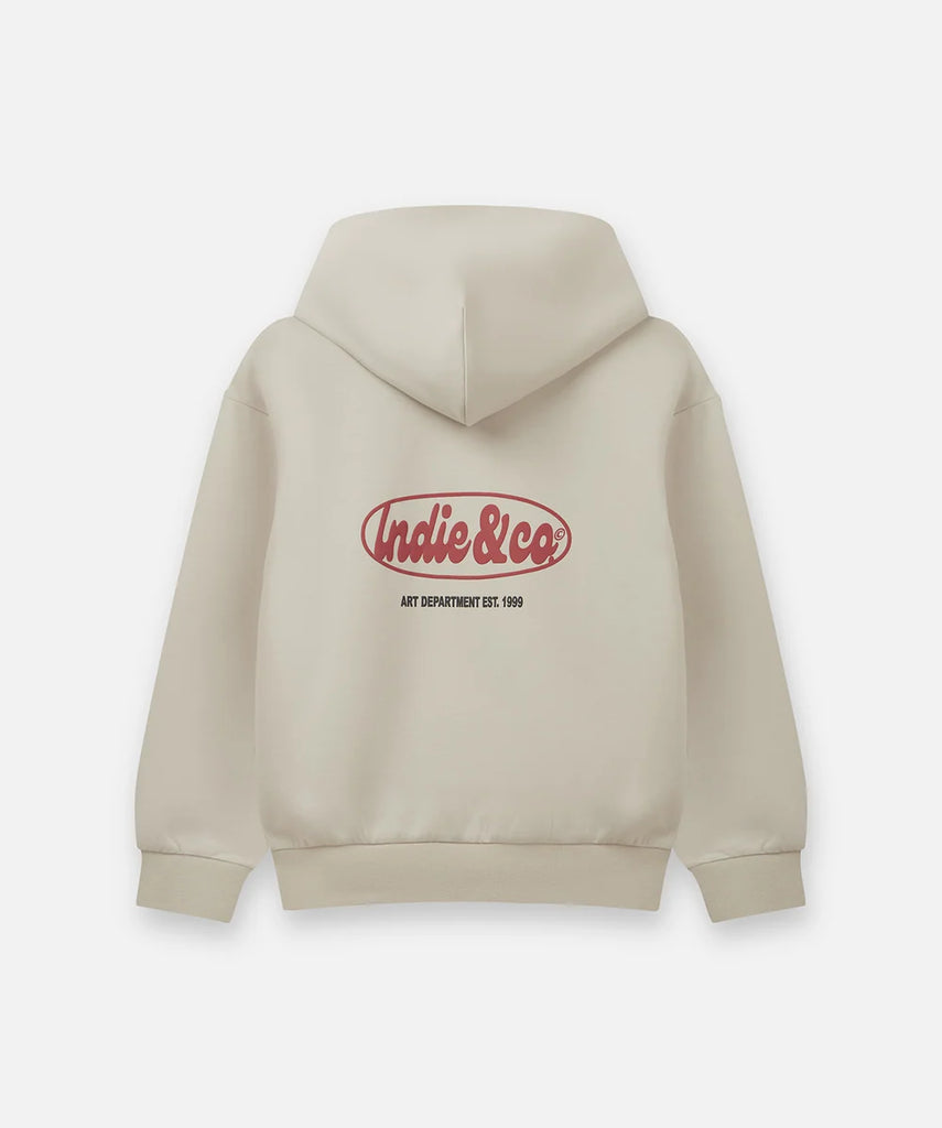 The Holloway Hoodie - Sand Red 8, 10, 12
