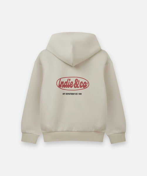 The Holloway Hoodie - Sand Red 8, 10, 12