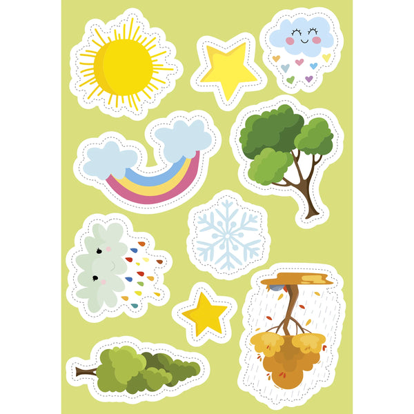 THe Nature Stickers & Activities Book