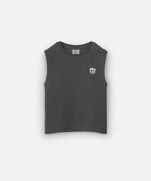 The Union Muscle Tee - Dark Fern