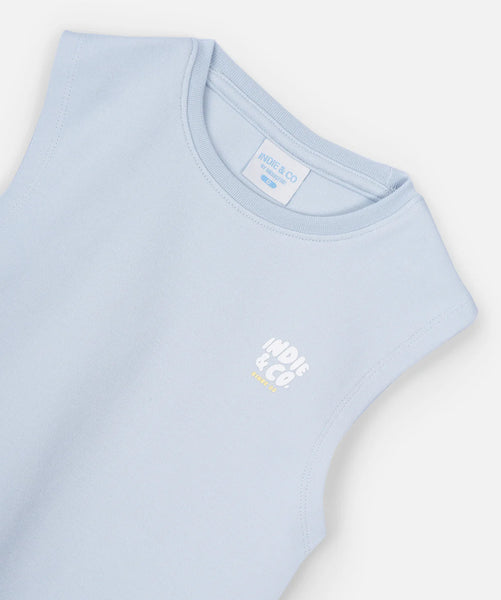 The Union Muscle Tee - Powder