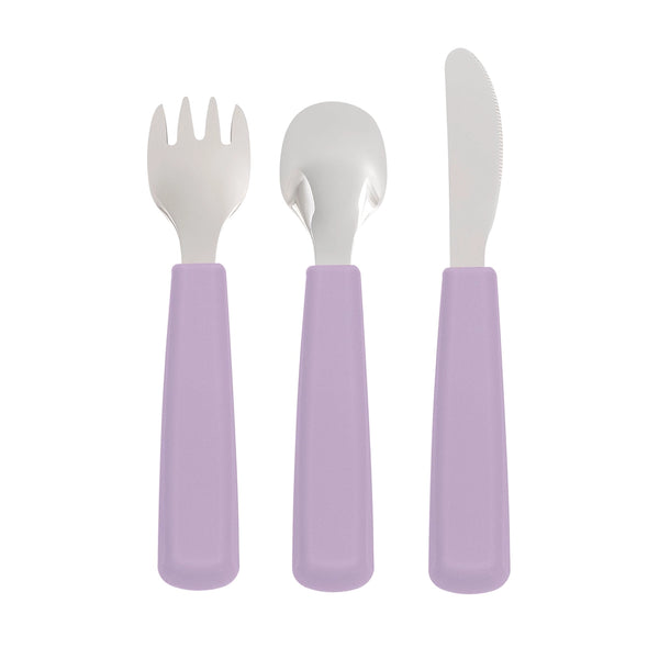 Toddler Feedie Cutlery Set - Violet