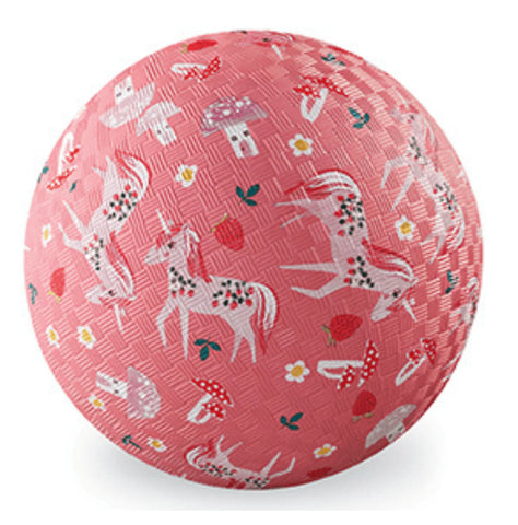 Playground Ball 7" - Unicorn Garden