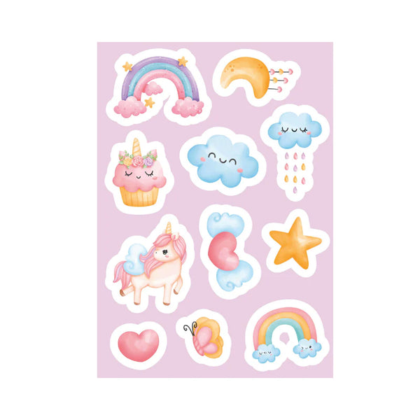 Unicorn Stickers & Activities Book