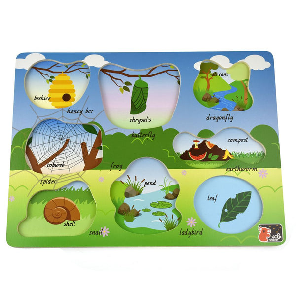Peg Puzzle - Insects