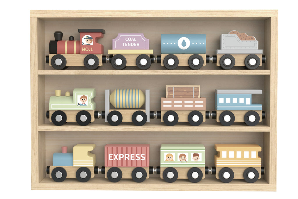 Wooden Train Set