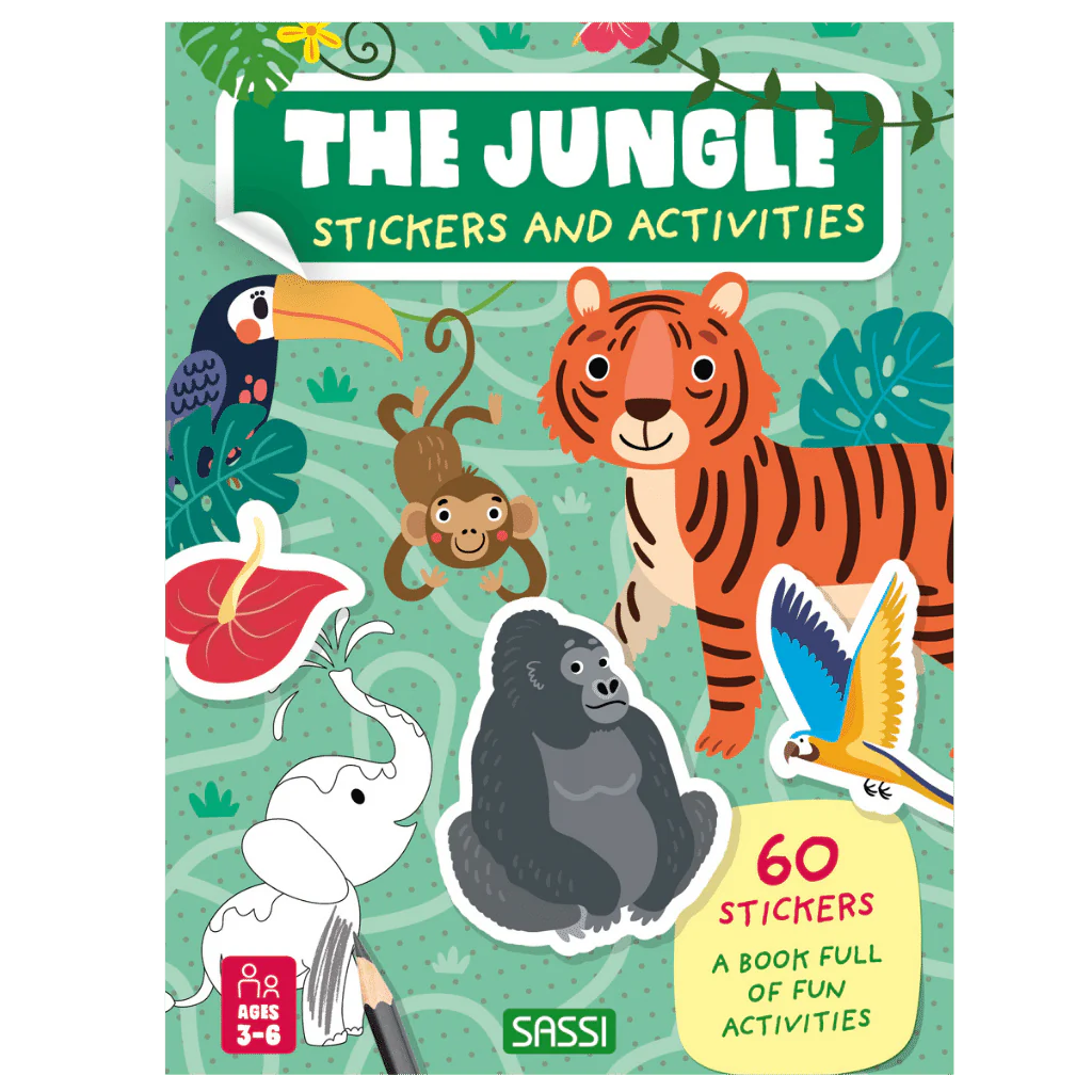 Jungle Stickers & Activities Book