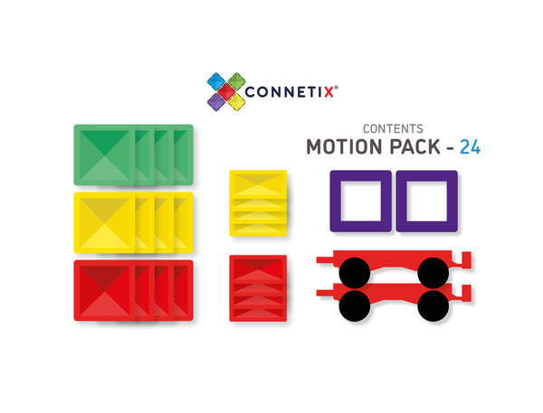 Connetix 24 Piece Car Pack