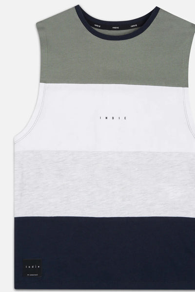 The Eden Muscle Tee - Sage