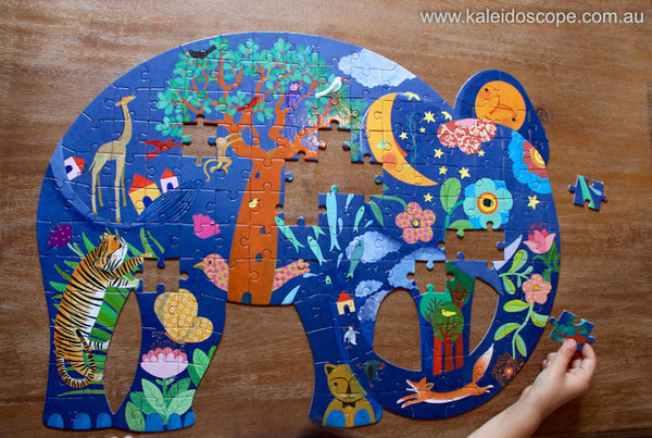 Elephant Art Puzzle 150Pc
