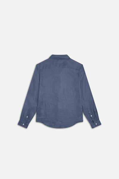 The Trinidad Long Sleeve Shirt - Slate