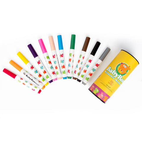 Washable Markers 12 Colours