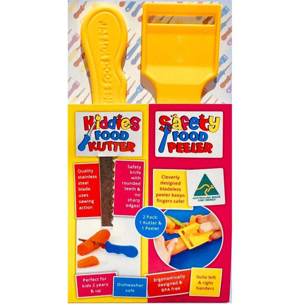 Kiddies Food Cutter & Safety Peeler