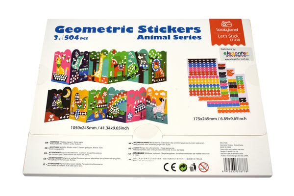 Geometric Stickers - Animal Series